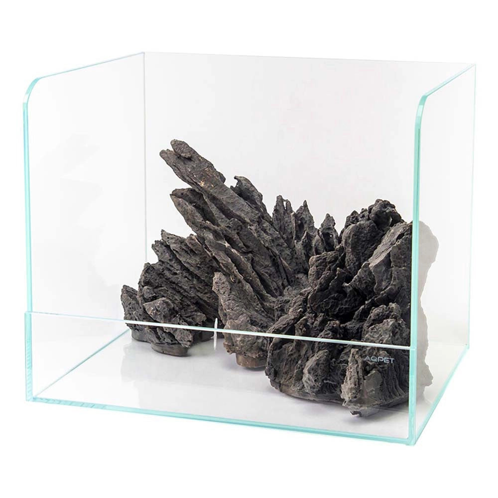 Aqpet Swamp 40 - paludario in vetro extrachiaro cm40x30x35h