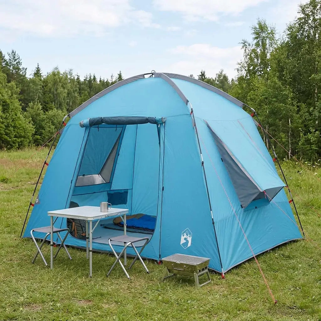 Tenda Capanna con tetto Blu 210 x 210 x 138 cm Poliestere 42028506