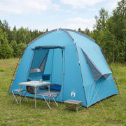 Tenda Capanna con tetto Blu 210 x 210 x 138 cm Poliestere 42028506