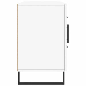 Credenza Bianca 100x36x60 cm in Legno Multistrato 828196