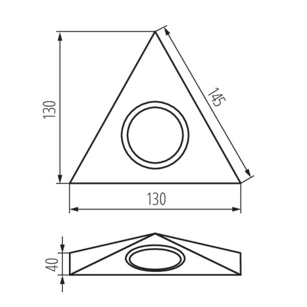 Lampada sottopensile Kanlux ZEPO 4381 argento G4 12V