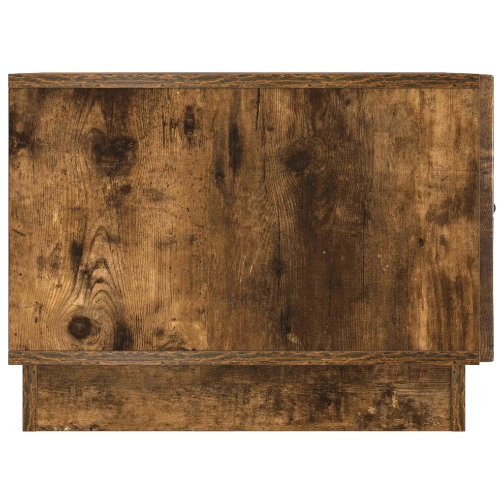 Tavolino da salotto con cassetto Rovere Fumo 49 x 50 x 37 cm 895430