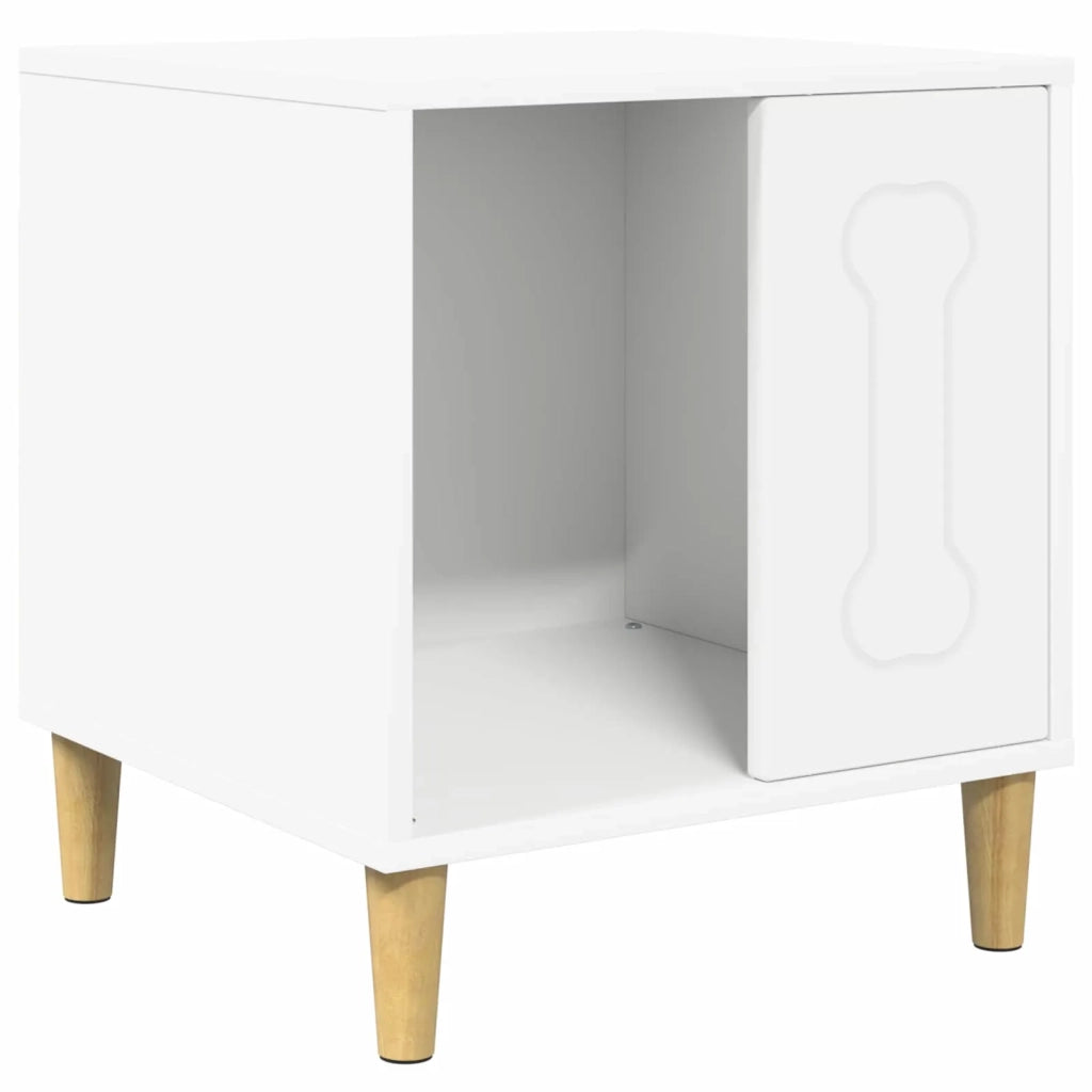 Cuccia per cani Bianco 44 x 42 x 49 cm Legno multistrato CFW8092030
