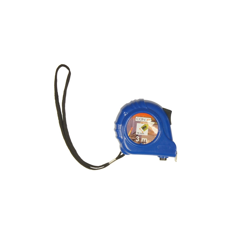 Flessometro Professionale 3 o 5 Mt Metro a Nastro Avvolgibile Flessibile Masidef Formato: 3 mt