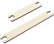 Set di Shuttle per Tessitura in Legno da 2 Unità - Asta per Tessitura - Aghi per Tessitura - Macchina da Cucire - Attività di Maglia - Per Maglia o Sciarpa