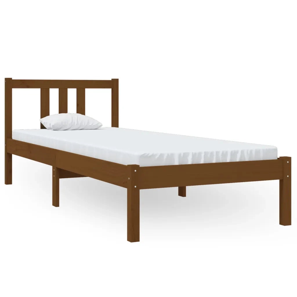 Giroletto Miele in Legno Massello 75x190 cm 2FT6 Small Single cod mxl 31720