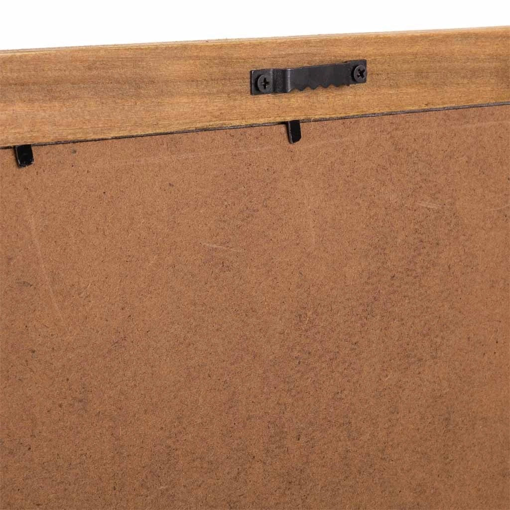 Cornice in legno e tessuto stampato