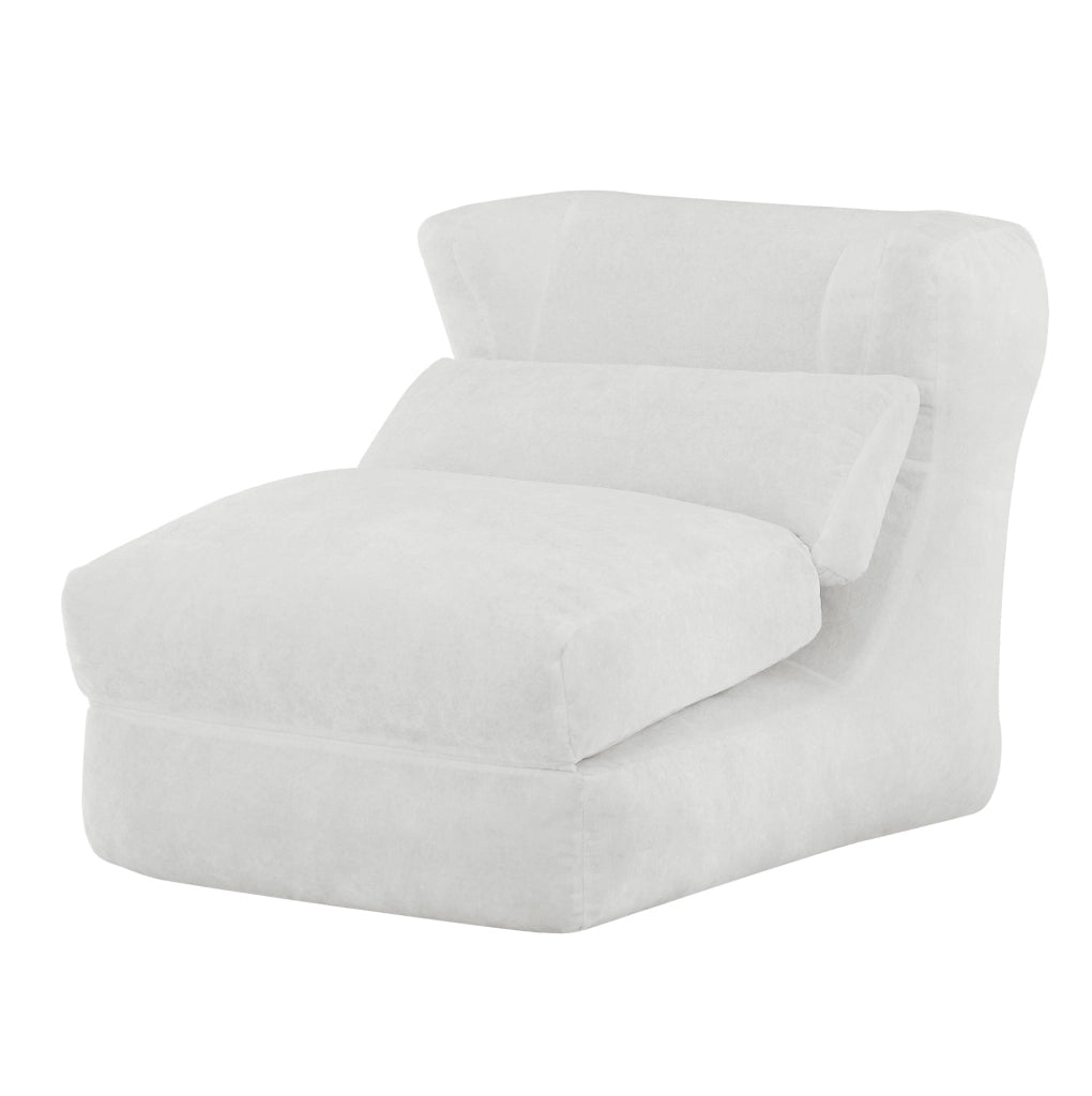 Poltrona bianca multifunzione dal design unico