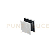 CONNETTORE ANGOLARE VERTICALE BIANCO PER BINARIO DAVINCI A INCASSO 4,7X4,2X4,7CM