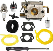 Set di adattamento carburatore per trinciatori Walbro WT-149A WT-275 WT-454 - Tubo carburante, filtro carburante, filtro aria e chiave inglese