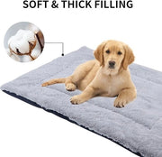 Matraccio per cani, coperta per animali domestici, coperta per cani XZ014 (S (58 x 38 cm), Wick blu scuro