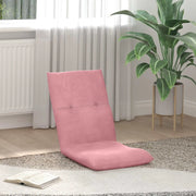 Sedia a pavimento regolabile Rosa Velluto