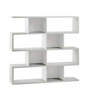 Libreria Modulare H150 L150 Kit Ossido Bianco cm 150x38x144h - Sarmog