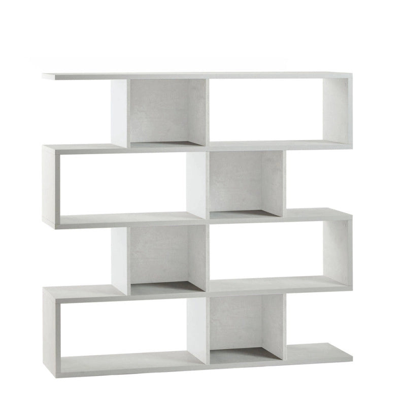 Libreria Modulare H150 L150 Kit Ossido Bianco cm 150x38x144h - Sarmog