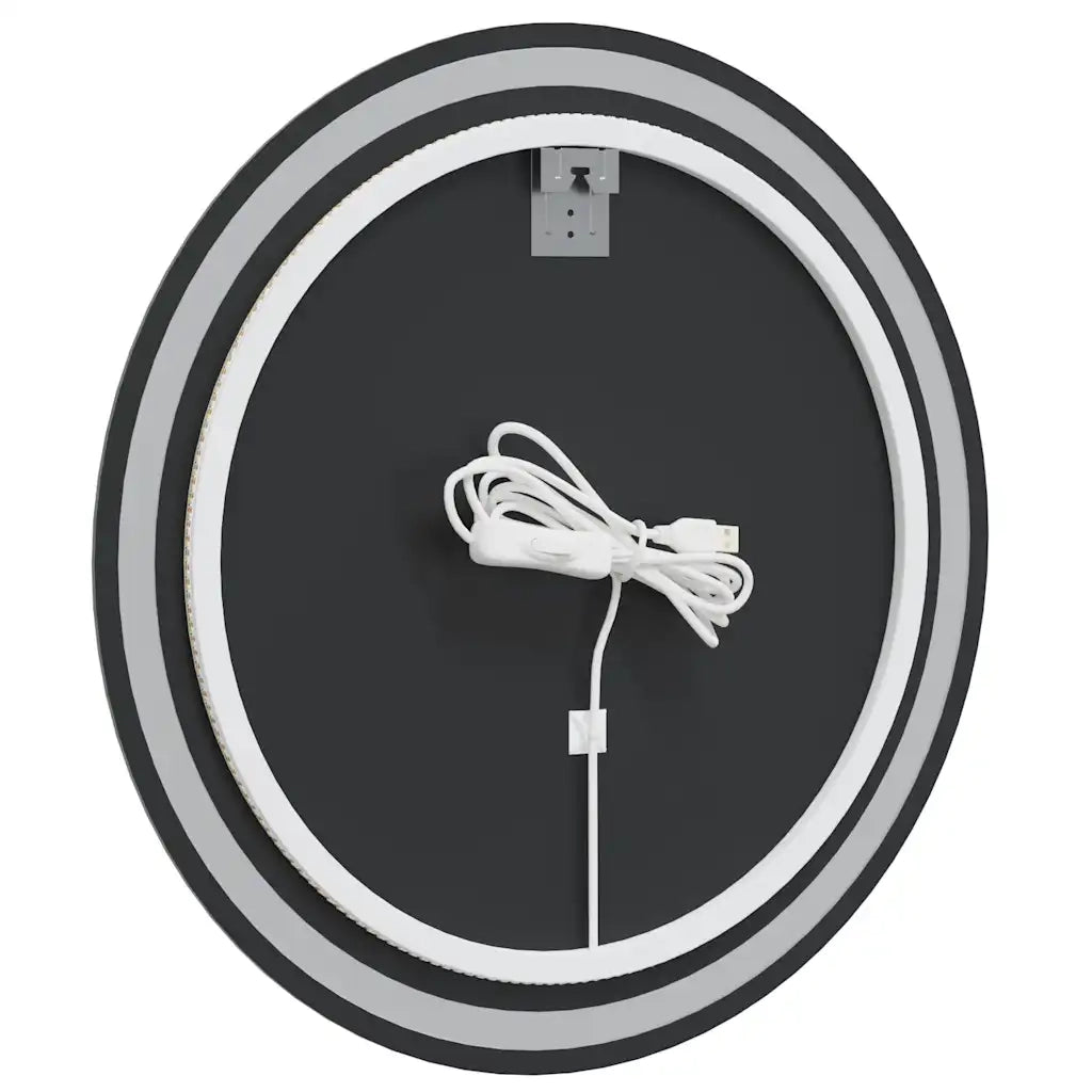 Specchio da Bagno | Specchio decorativo LED 70 cm Rotondo