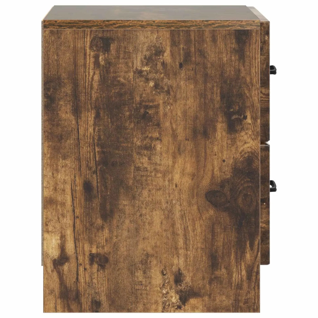Armadio da Notte 2 pcs Rovere Fumo 43 x 34,5 x 44,5 cm 895686
