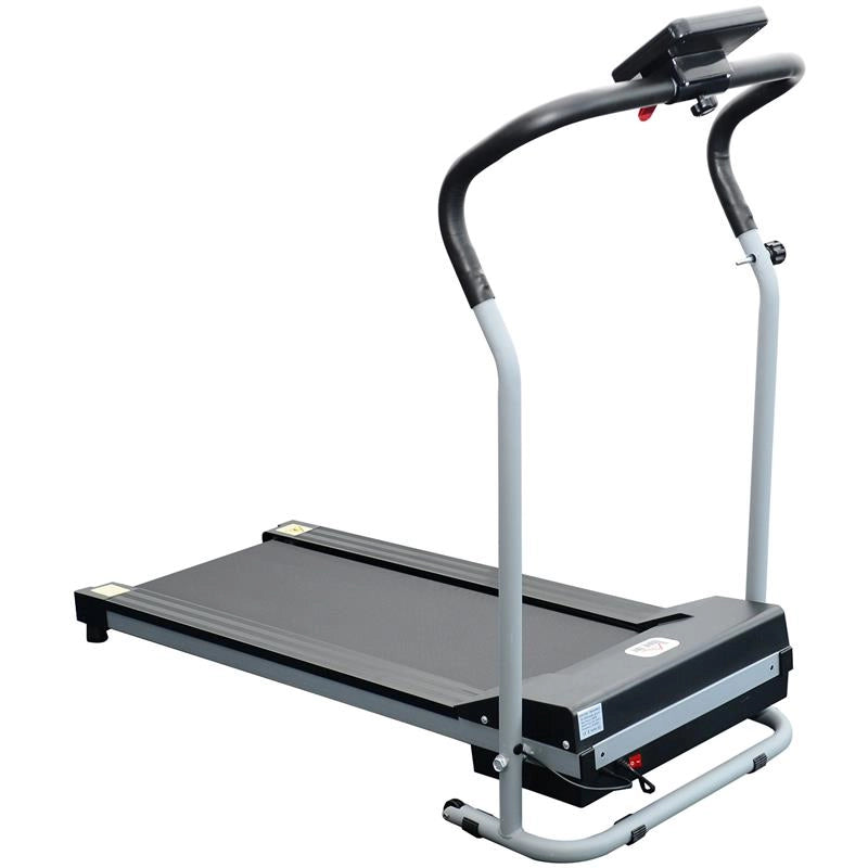 TAPIS ROULANT ELETTRICO E PIEGHEVOLE CON SCHERMO LCD MOTORE 500W VELOCITÀ 10KM/H