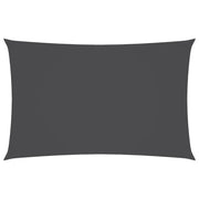 Parasole a vela | Telo Ombra | Vela da ombra Oxford Rettangolare 2,5x5 m Antracite