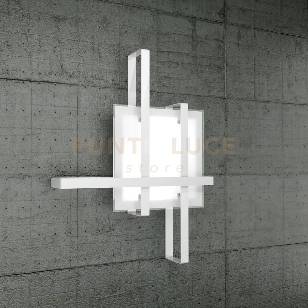 CROSS PLAFONIERA 70 2 LUCI BIANCO 1106-70-BI