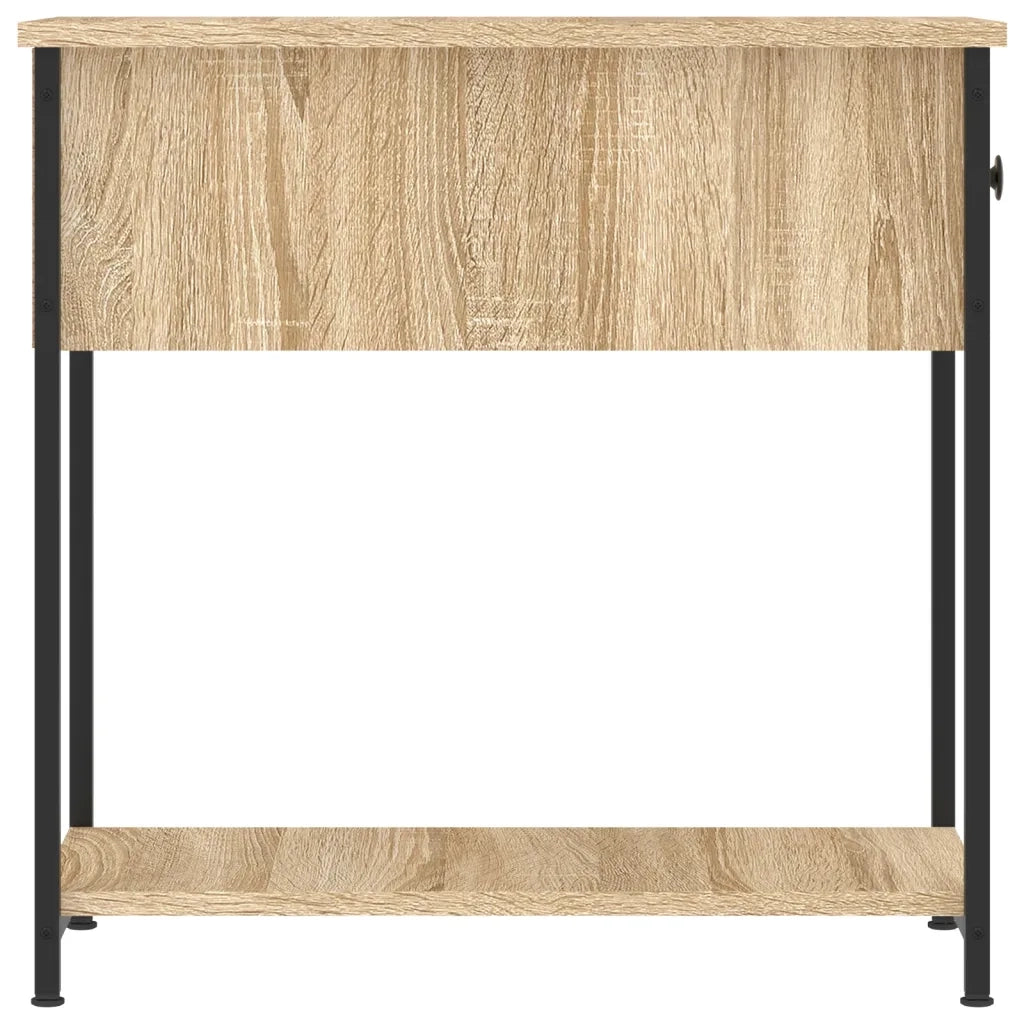 Comodini 2 pz-Set di 2 Tavolino da notte Rovere Sonoma 30x60x60 cm in Legno Multistrato 872019