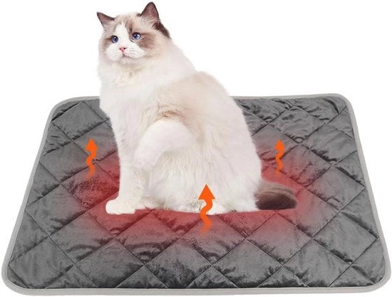 Decken termicamente riscaldante per gatti e cani - inverno - antiscivolo - materassino riscaldante - dimensione M