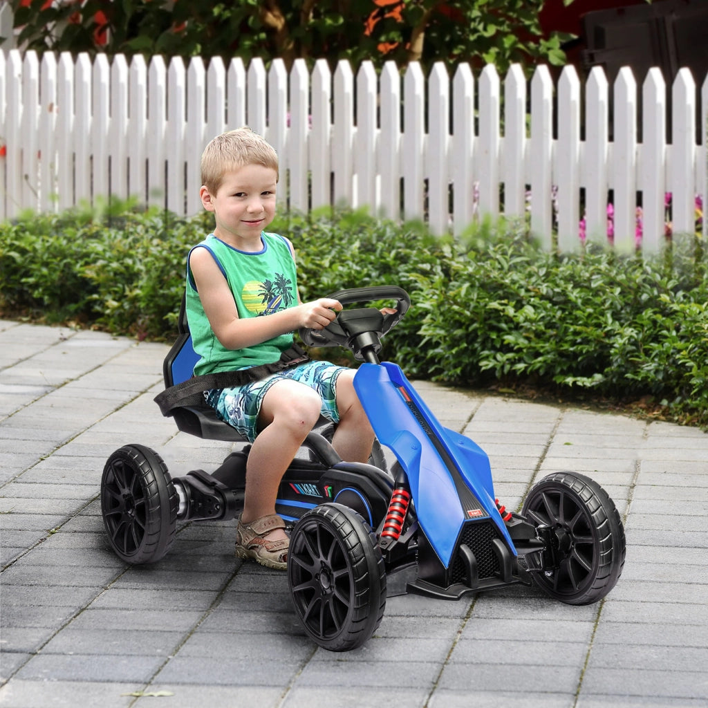 Coche Elettrico per Bambini 12V ¨C zephmum ¨C 100x58x58,5cm Blu