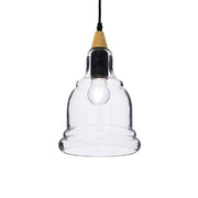 LAMPADARIO SOSPENSIONE IN VETRO 1XE27 GRETEL IDEALLUX