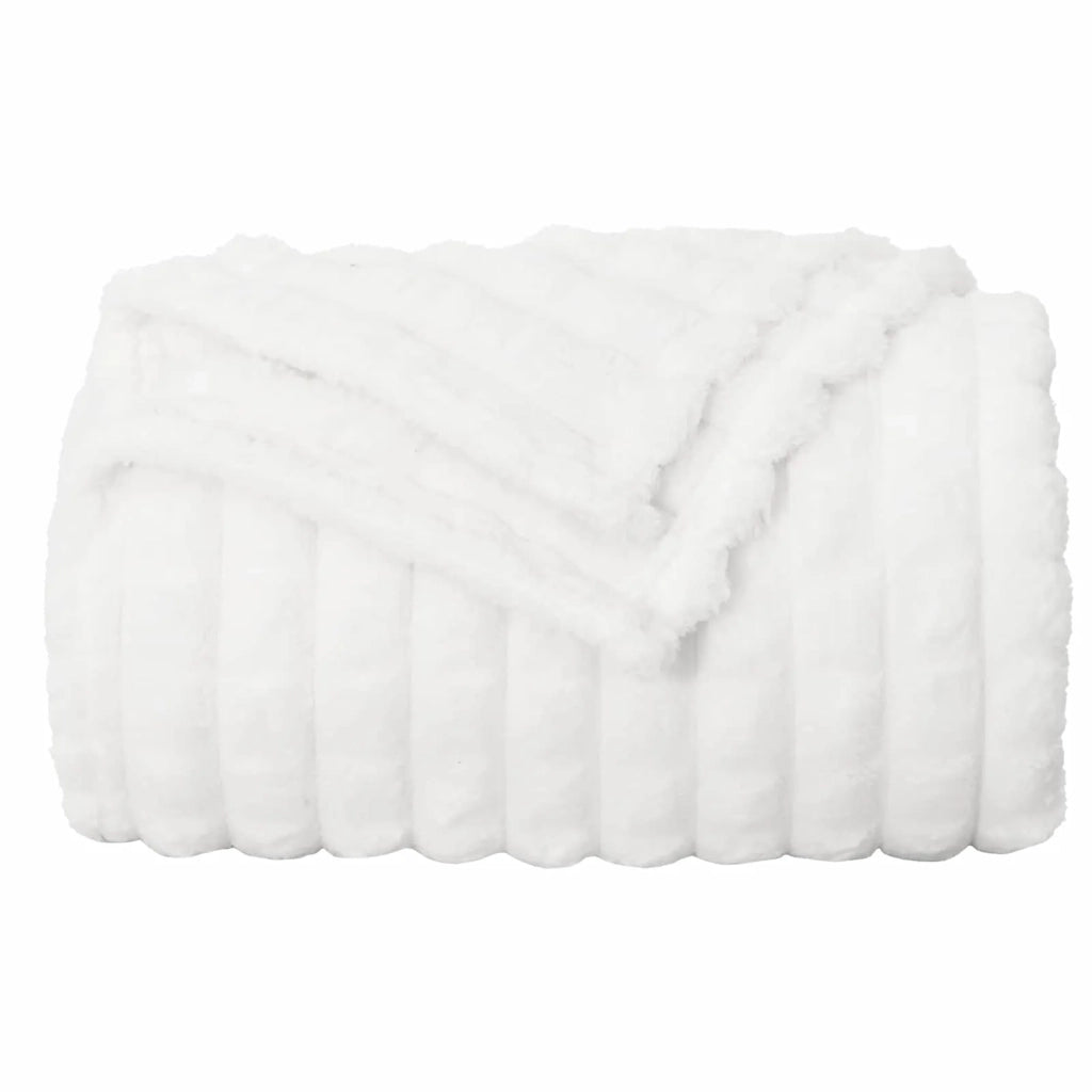 Coperta Bianco 240 x 220 cm Panno