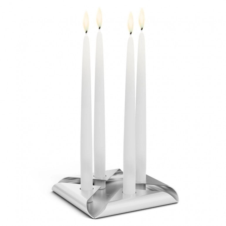 Square Candle, l'elegante porta candele by Hoefats