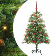 Albero di Natale | Decorazioni natalizie artificiale Verde 150 cm PVC e Metallo
