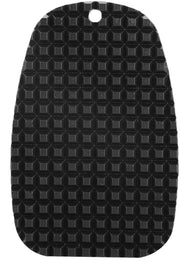 Supporto di Pedaliera Universale per Motocicletta - Piatto di Supporto Antiscivolo - 9x5,7cm - Nero - Adatto per Terreni Molli - Pedaliera per Motocicletta