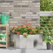 Fioriera Argento 90 x 45 x 35 cm Acciaio inossidabile 883693