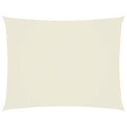 Parasole a vela | Telo Ombra | Vela da ombra Oxford Rettangolare 2x3,5 m Crema