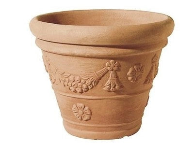 VASI VASO TELCOM CONCA TROPEA CON DECORO IN RESINA CURA DELLE PIANTE