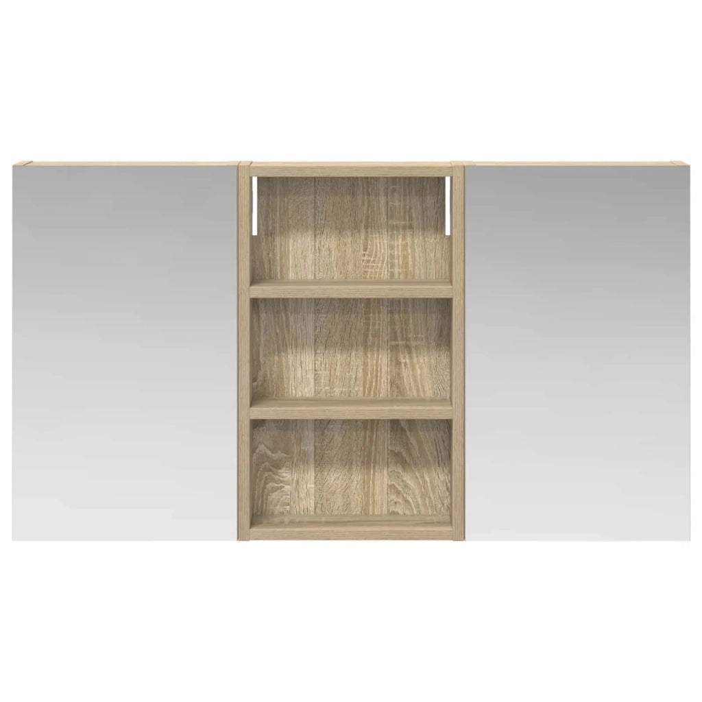 Set di Armadi da Bagno con lo scaffale 3 pcs 90 x 10,5 x 50 cm 3403666