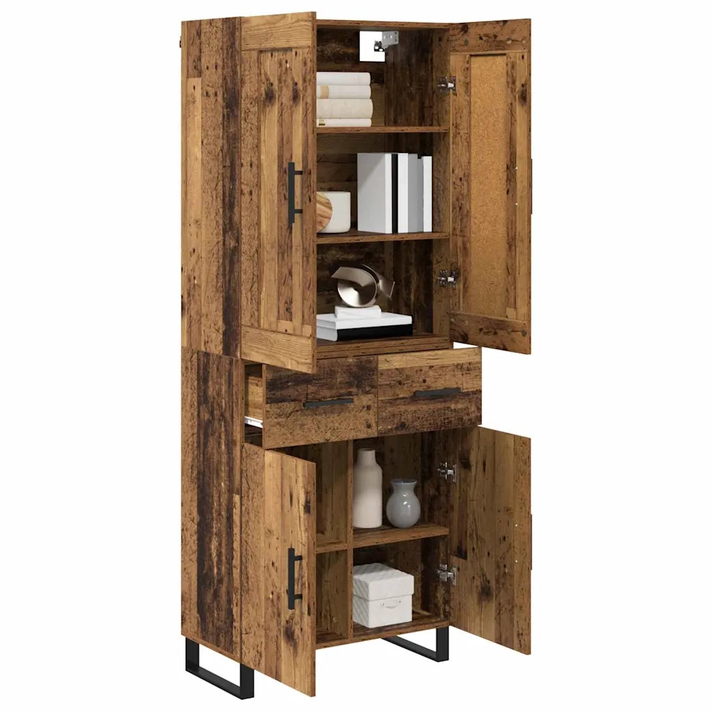 Credenza Legno vecchio 69,5 x 34 x 180 cm Legno multistrato 3415657