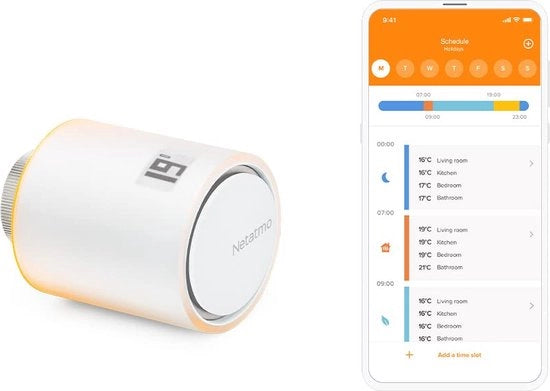 Regolatore di Riscaldamento Inteligente con Comando a Distanza | Accessorio per Risparmio Energetico per Termostato Inteligente