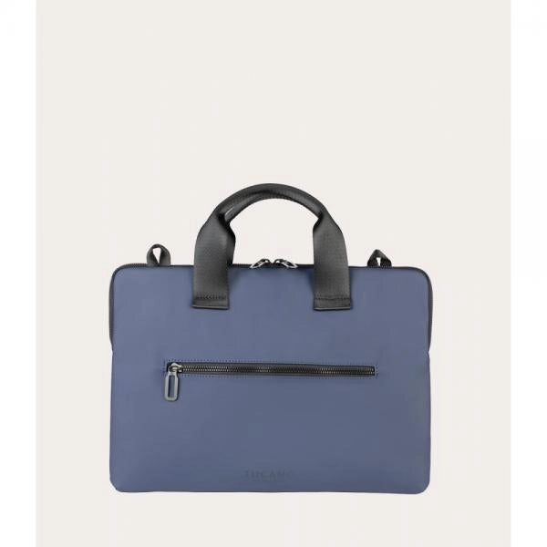 "TUCANO Borsa GOMMO BORSA SUPERSLIM 13""/14"" Laptop fino a 14"" e Macbook Air 15"" Blu"