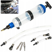 Trade Shop - Pompa Di Aspirazione Per Estrazione Olio Gasolio 1500 Ml Siringa Manuale 07289 -