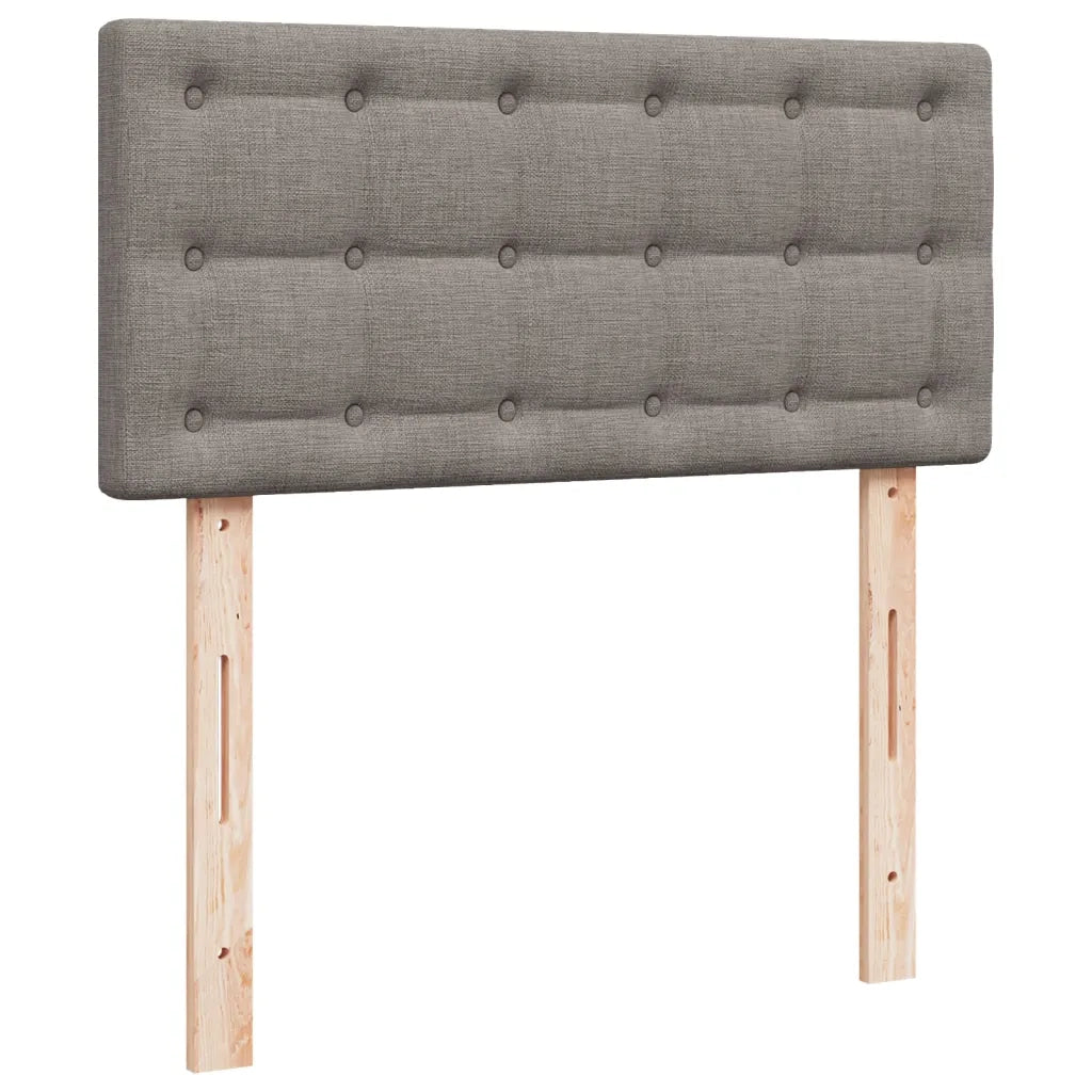 Giroletto a Molle con Materasso Tortora 90x200 cm inTessuto 3288089