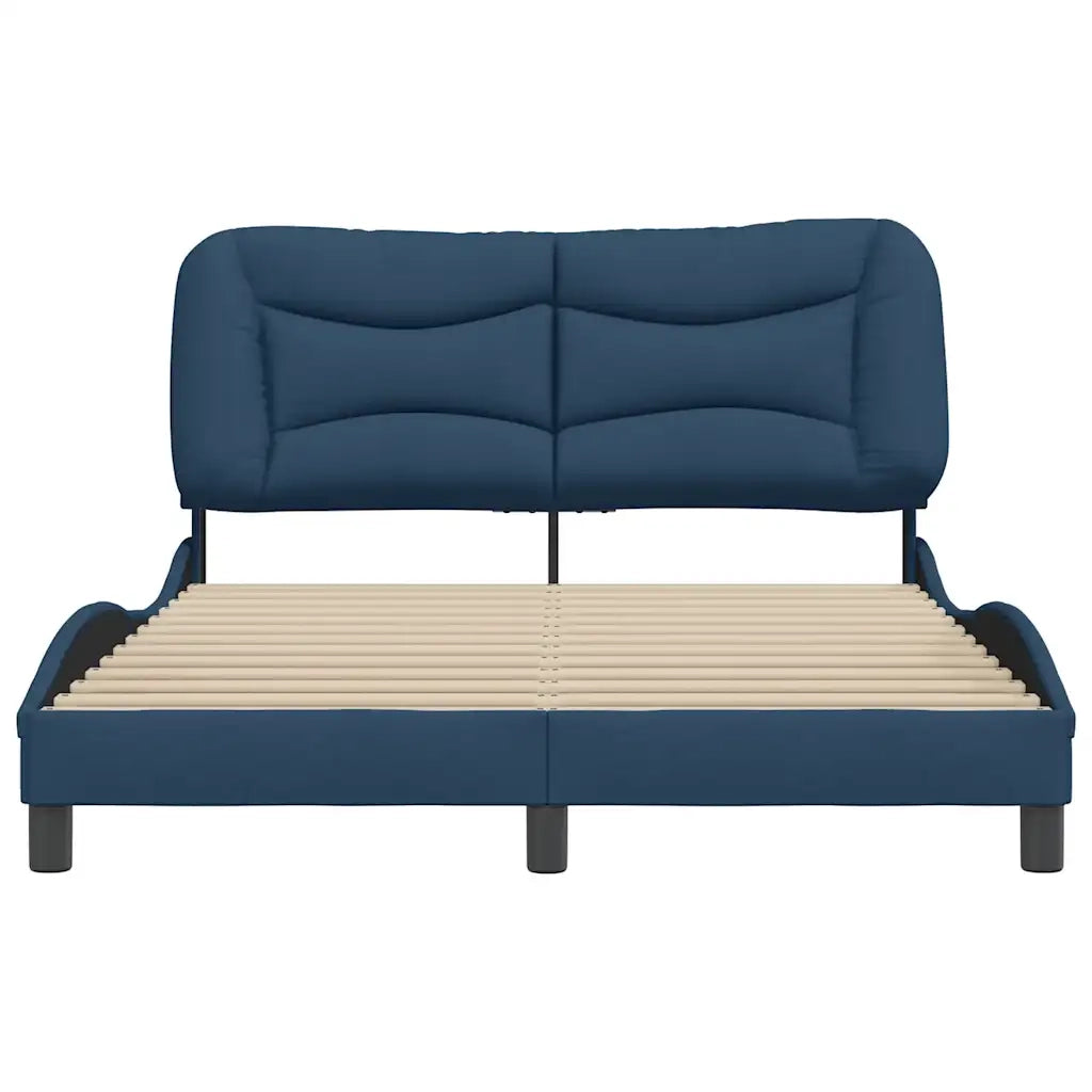 Giroletto senza Materasso Hvar Blu 140x190 cm in Tessuto 3207771