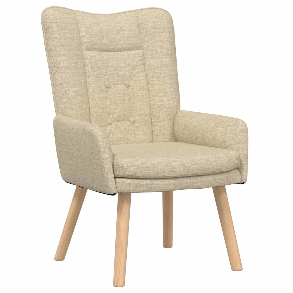 poltrona Crema 63 x 67 x 94 cm Tessuto e compensato 42001831