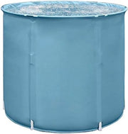 Bad in legno opvouabile per adulti - Dimensioni: 70 x 68 cm - Colore leggero azzurro