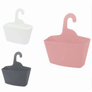 Trade Shop - Cestino Porta Oggetti Con Gancio Appendere Doccia Bagno Casa Vari Colori 79459 -