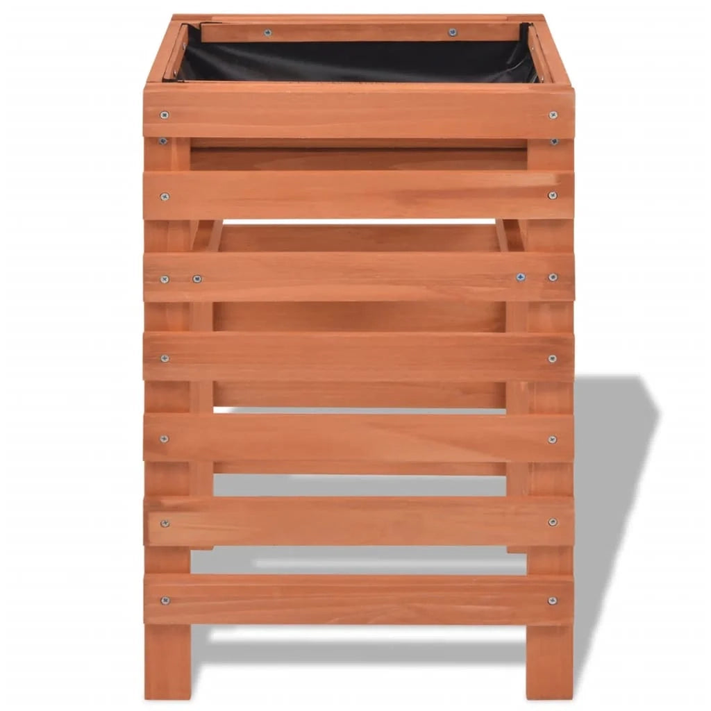 Fioriera 38 x 36 x 60 cm pianta da giardino legno marrone 02_0000804