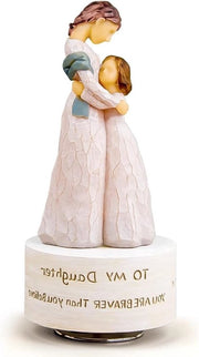Scatola musicale per bambina - figurina dipinta a mano - regalo musicale - regalo per compleanno