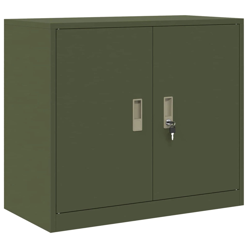 Armadio Verde oliva 80 x 40 x 70 cm Acciaio 891680