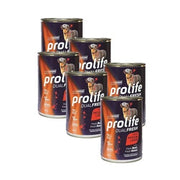 PROLIFE UMIDO CANI 6X400GR ADULT DUAL FRESH MANZO & OCA MEDIUM/LARGE - confez...