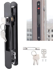 Sistema di Blocco per Porte Scorrevoli - Blocco per Porte a Battente - Unico/Doppio Blocco - Sistema di Blocco per Porte - Sicurezza Personale - Protezione