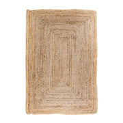 Tappeto Rettangolare Bombay, Marrone, Juta, 180x120x1 cm